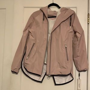 Brand new Calvin Klein pink rain jacket